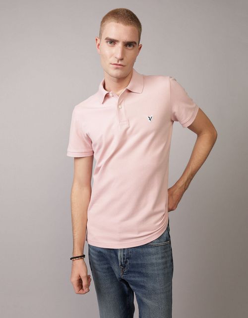Polo en Tejido Piqué Slim Fit para Hombre