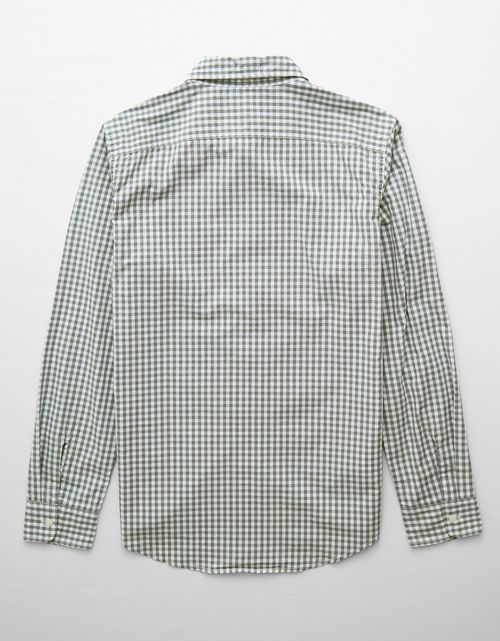 Camisa de popelina manga larga de hombre AE