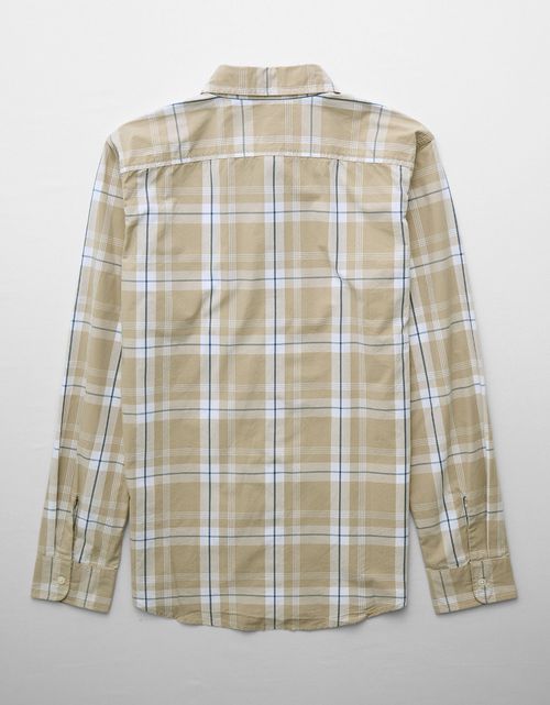 Camisa de popelina manga larga de hombre AE