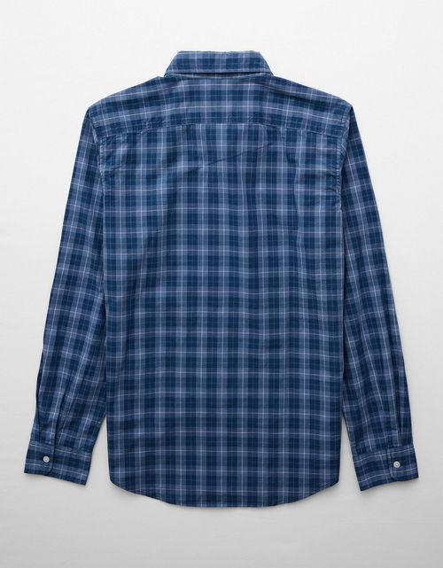 Camisa de popelina manga larga de hombre AE