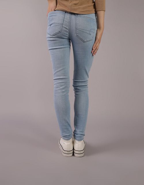 Jeggings de tiro alto mujer AE