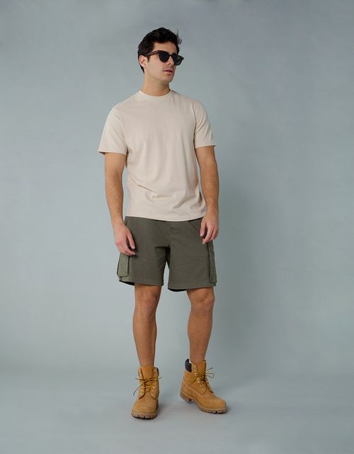 Camiseta manga corta básica de hombre AE