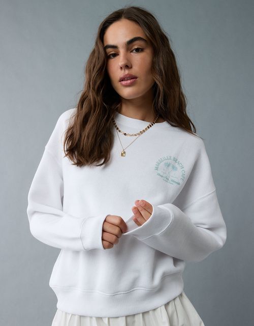 Sudadera gráfica de destino Ae