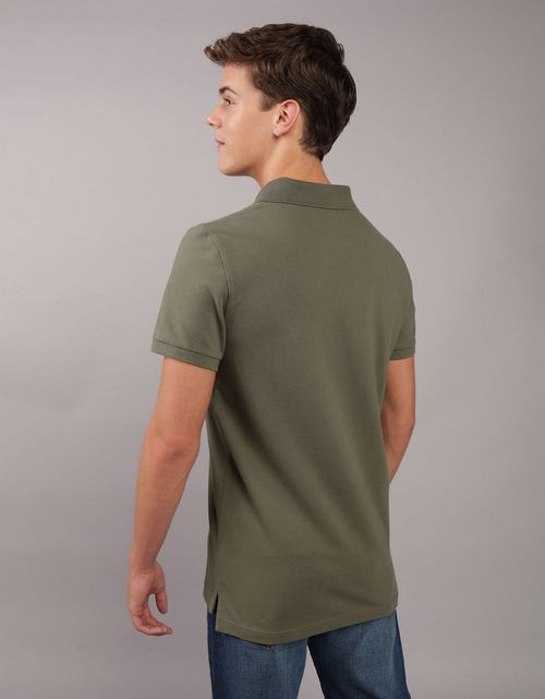 Polo en Tejido Piqué Slim Fit para Hombre