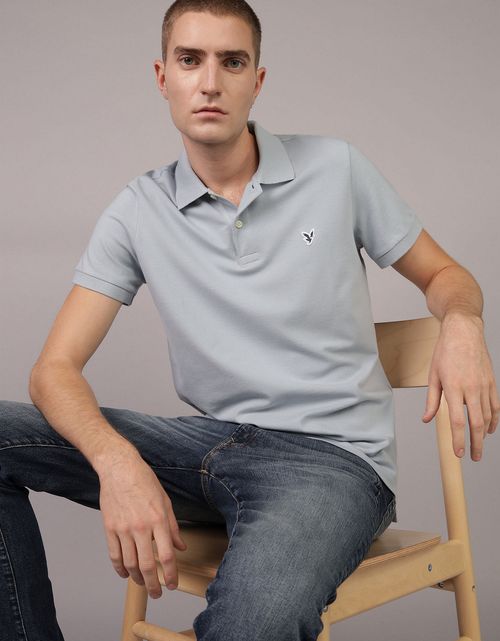 Polo en Tejido Piqué Slim Fit para Hombre