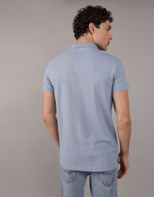 Polo en Tejido Piqué Slim Fit para Hombre