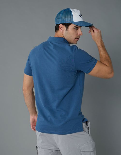Polo en Tejido Piqué Slim Fit para Hombre