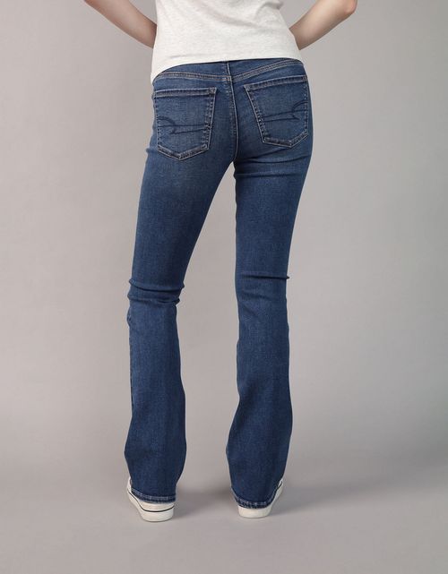 Jean Kick Bootcut de Tiro Bajo para Mujer