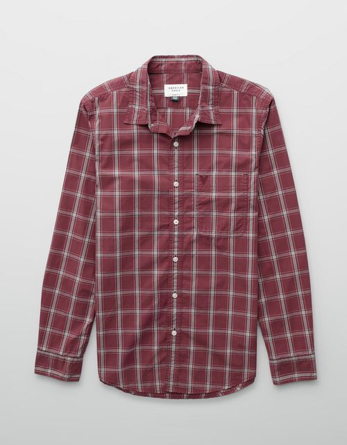 Camisa Everyday Slim Fit Manga Larga Ae