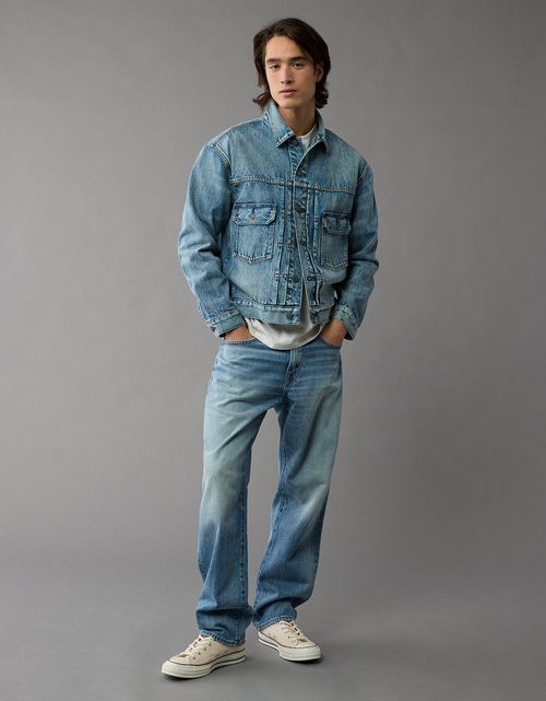 Chaqueta Trucker Slim fit en denim de Hombre