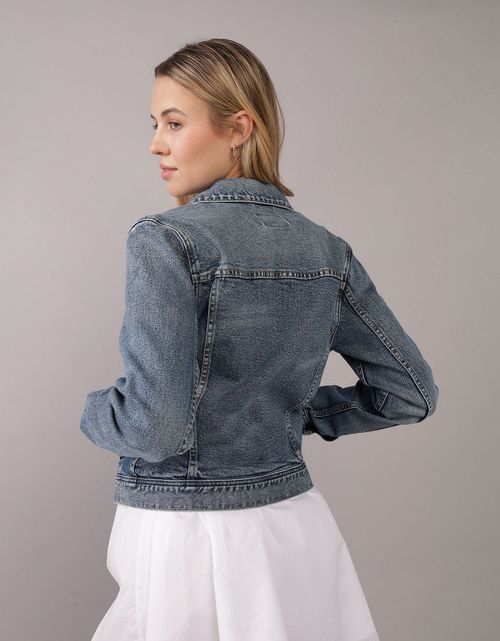 Chaqueta Denim Clásica Mujer AE