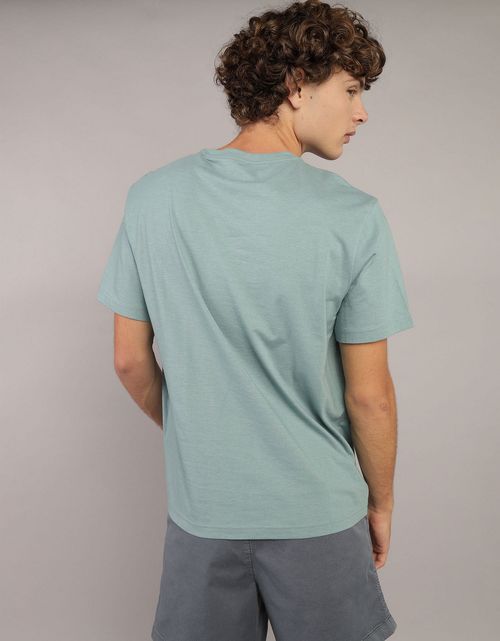 Camiseta manga corta con gráfico de hombre AE