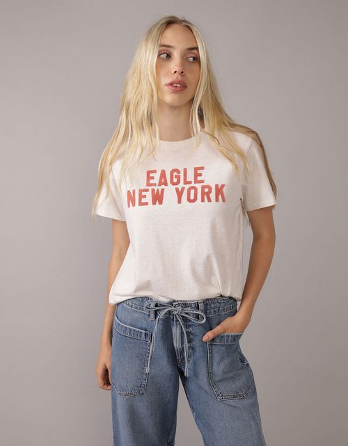 Camiseta Gráfica de Marca Ae