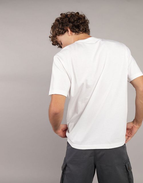 Camiseta manga corta con gráfico de hombre AE