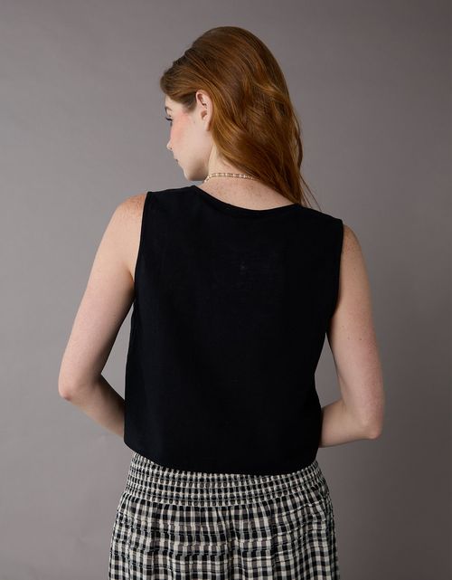 Chaleco acolchado delantero con cremallera.