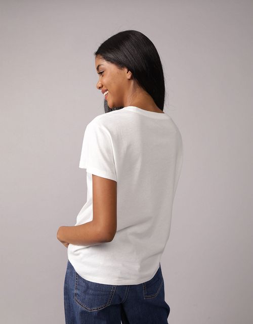 Camiseta Gráfica de Marca Ae