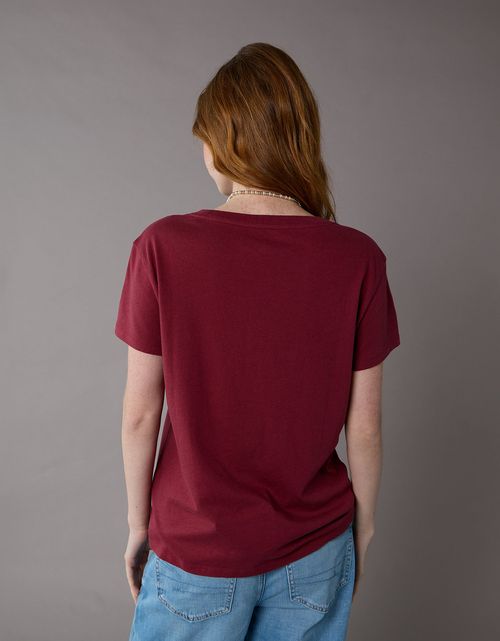 Camiseta Gráfica de Marca Ae