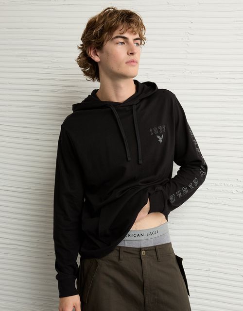 Camiseta gráfica con logotipo de icono ligero Ae