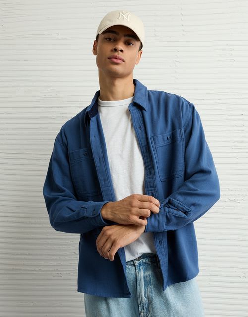 Camisa de Franela Texturizada Ae