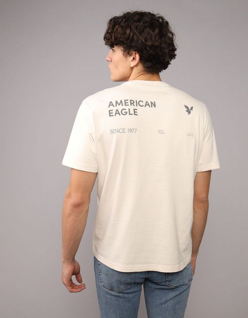 Camiseta gráfica con logotipo icónico Ae