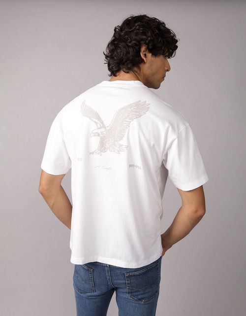 Camiseta gráfica con logotipo icónico Ae