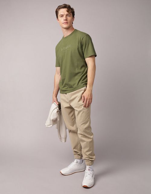 Camiseta gráfica con logotipo icónico Ae