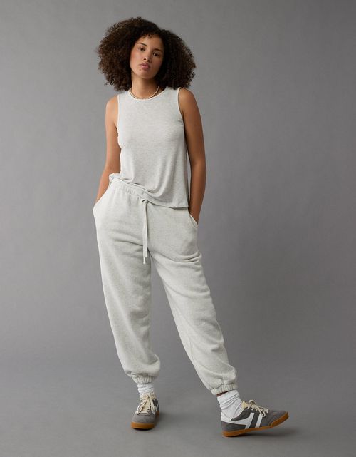 Camiseta sin mangas suave y sexy de corte amplio