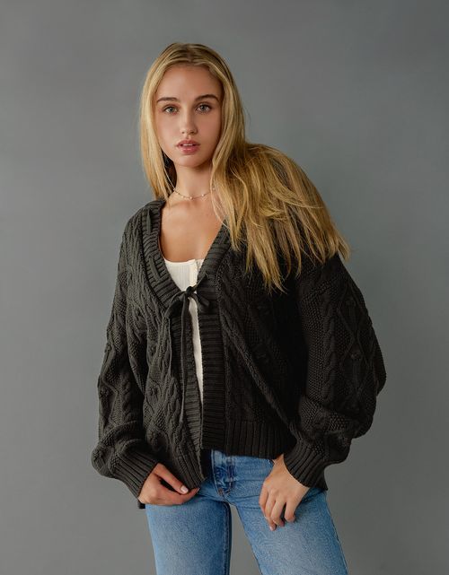 Cárdigan Abierto en Frente Ae