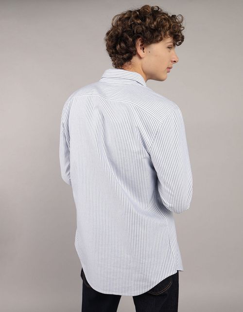 Camisa Everyday Slim Fit de Oxford Manga Larga Ae
