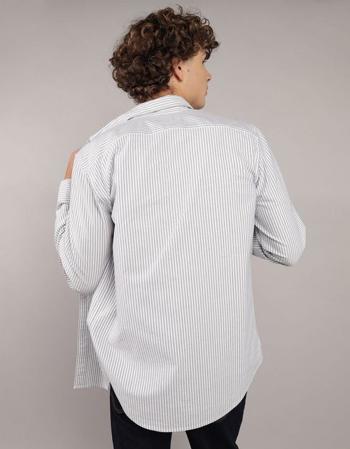 Camisa Everyday Slim Fit de Oxford Manga Larga Ae