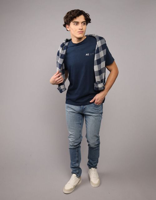 Camiseta gráfica con logotipo icónico Ae