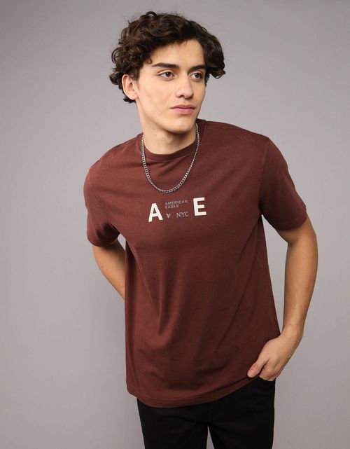 Camiseta gráfica con logotipo icónico Ae