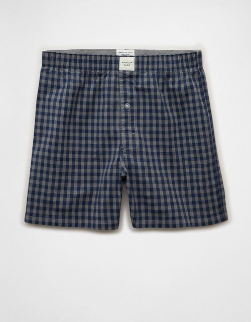 Bóxer Clásico de Cuadros Elásticos Aeo