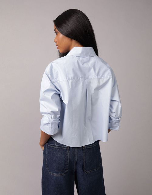 Camisa Abotonada Perfecta Recortada Ae