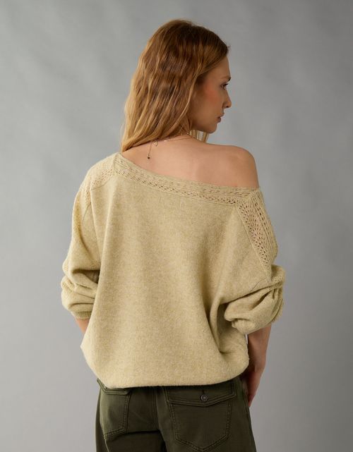 Suéter de Encaje Tan Suave Ae Whoa