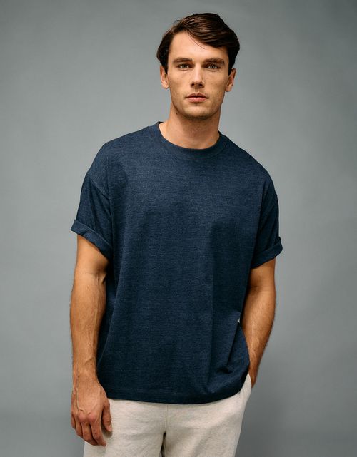 Camiseta de punto afelpado Ae Boxy