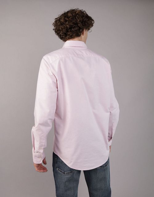 Camisa Manga Larga de Oxford Slim Ae