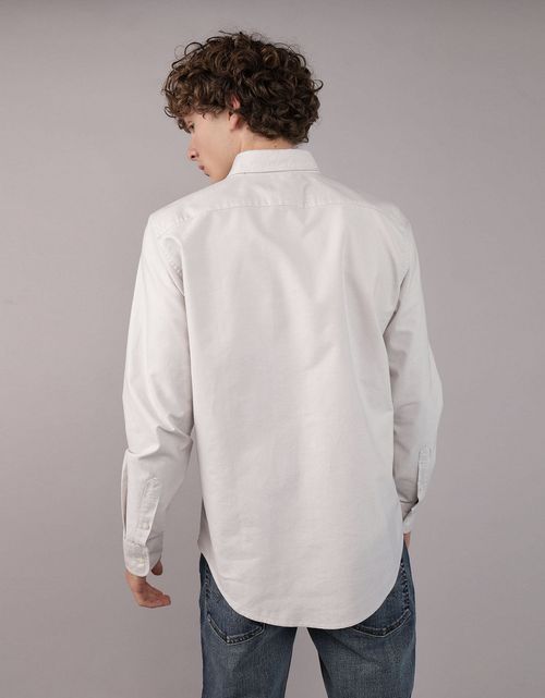 Camisa Manga Larga de Oxford Slim Ae