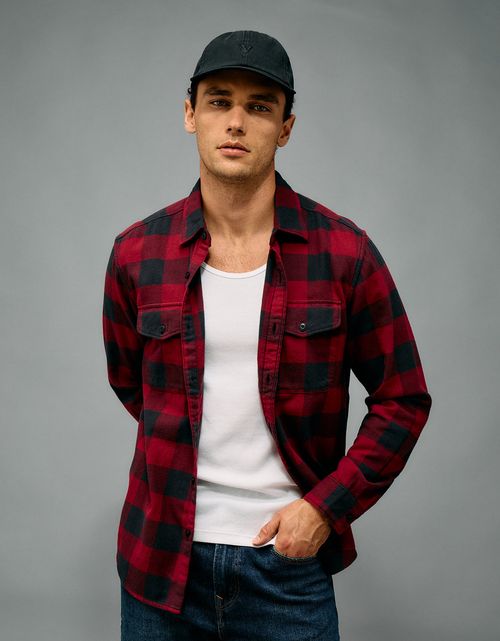 Camisa de franela Ae