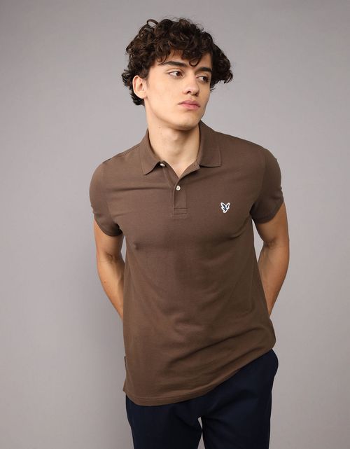 Polo en Tejido Piqué Slim Fit para Hombre