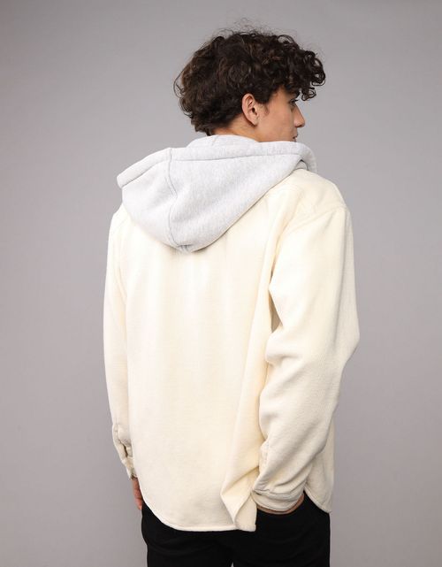 Camisa de franela con capucha AE