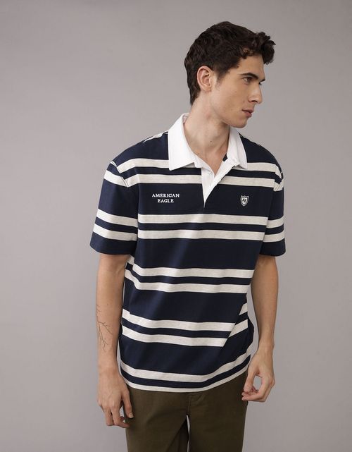 Camiseta Polo Ajustada de Piqué Flex Ae