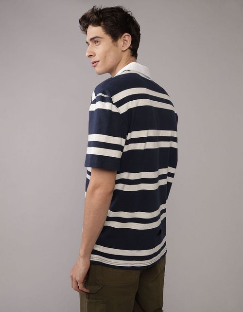 Camiseta Polo Ajustada de Piqué Flex Ae