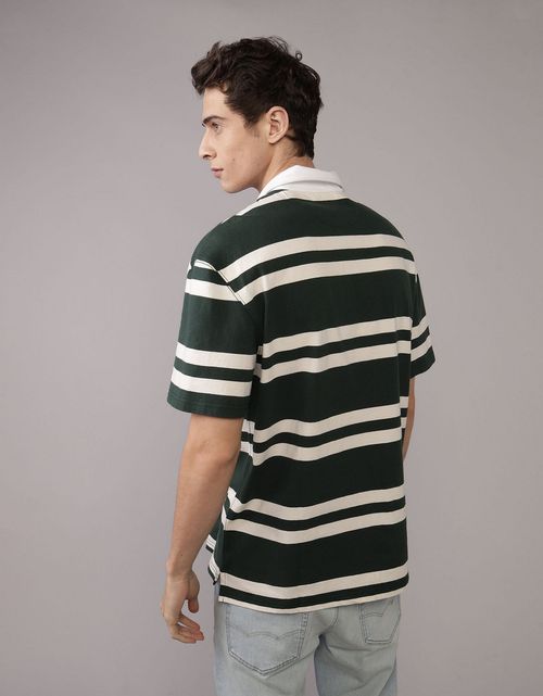 Camiseta Polo Ajustada de Piqué Flex Ae