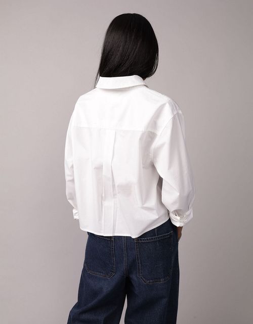 Camisa Abotonada Perfecta Recortada Ae