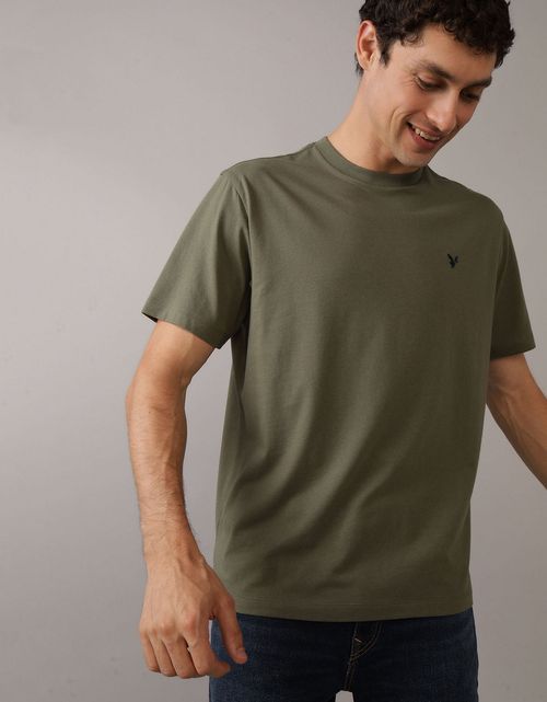 Camiseta manga corta básica de hombre AE