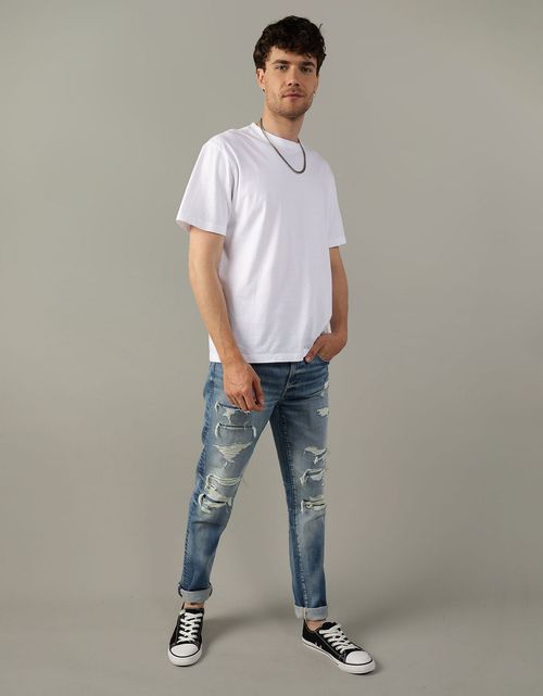 Camiseta manga corta básica de hombre AE