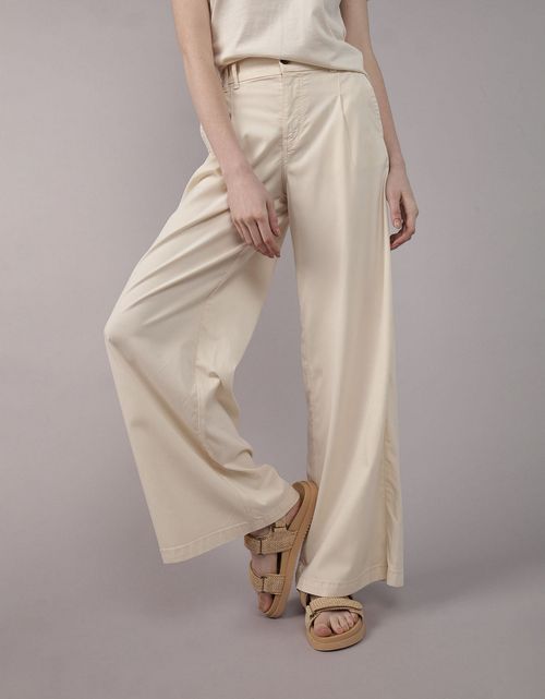 Pantalón AE Baggy Wide Leg con cintura muy alta de pretina elástica